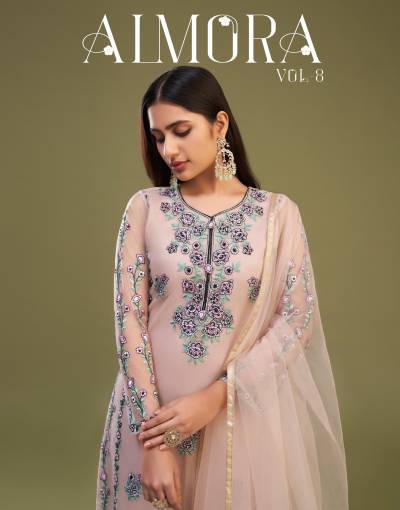 ALMORA VOL-08 BY ALIZEH BANGLORI SILK SALWAR KAMEEZ MANUFACTURER IN INDIA